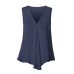 Plus Size S-6XL Women Chiffon Blouses Sexy Sleeveless V Neck Shirt Fashion Summer Ladies Tees Tops Blusas Femininas