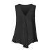 Plus Size S-6XL Women Chiffon Blouses Sexy Sleeveless V Neck Shirt Fashion Summer Ladies Tees Tops Blusas Femininas