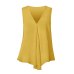 Plus Size S-6XL Women Chiffon Blouses Sexy Sleeveless V Neck Shirt Fashion Summer Ladies Tees Tops Blusas Femininas