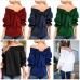 Sexy Off Shoulder Tops Spring Summer Strapless Celmia 2019 Women Blouse Bowknot Slash Neck Shirts Casual Loose Blusas Plus Size