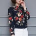 Soperwillton Hot Sale 2018 Summer New Arrival Female Long-Sleeve Blouse Women Shirt Chiffon Ruffle Tops Camisa Renda Blusa #A506