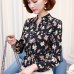 Soperwillton Hot Sale 2018 Summer New Arrival Female Long-Sleeve Blouse Women Shirt Chiffon Ruffle Tops Camisa Renda Blusa #A506