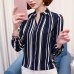 Soperwillton Hot Sale 2018 Summer New Arrival Female Long-Sleeve Blouse Women Shirt Chiffon Ruffle Tops Camisa Renda Blusa #A506