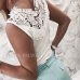 Summer Women Tops Sleeveless Lace Hollow Slim Blouses Shirt Lady V-neck Vest Tee Clothes