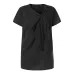 VONDA Women Blouses Shirts 2019 Summer Vintage O Neck Short Sleeve Shirt Casual Loose Solid Tops Plus Size Female Blusas