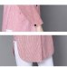 VogorSean Women Striped Blouse Shirts Spring Autumn For Lady Work Long Sleeve Tops Female Fashion Clothing Blusas Plus Size New