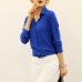 Women Blouses Direct Selling Button Solid 2019 Autumn New Long-sleeve Shirt Female Chiffon Women's Slim Clothing