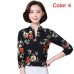 Women Chiffon Blouse Shirt 2019 Female Clothing Long Sleeve Blusas Chiffon Women's Office Blouses Print Striped Dot Lady OL Top