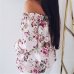 Women Off Shoulder Floral Blouse Shirt New Sexy Tops Lady Loose Flower Print Shirt Summer Fashion 3/4 Sleeve Slash Neck Clothes