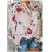 Women Shirts Spring Casual V-Neck White Chiffon Blouse Women Top Camisa Feminina Long Sleeve Ladies Print Blouse Femme Shirt