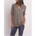 Women Shirts Summer Autumn Casual V-neck Chiffon Blouse Women Top Camisa Feminina Long Sleeve Black White Ladies Blouses Shirt