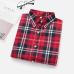 Women's Shirts 2018 Autumn and Winter female shirt plaid shirt women slim long sleeve cotton Blouse top female outerwear