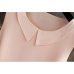 Women's blouses 2019 New sleeveless Peter pan Collar shirt For Women Chiffon Blouse  Summer Casual Plus size 5XL Female Tops