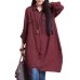 tunic Women's Shirt Blouse Plus Size 3XL 4XL 5XL Long Top female Irregular Hem Button Loose Casual Long Sleeve Vintage Tops Lady