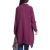 tunic Women's Shirt Blouse Plus Size 3XL 4XL 5XL Long Top female Irregular Hem Button Loose Casual Long Sleeve Vintage Tops Lady