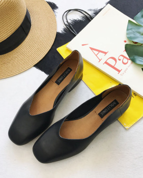 Fashionable leather shoes good quality #95026