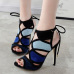 Suede Stiletto Super High Fashion Ankle Strap Sandals Suede Stiletto Super High Fashion Ankle Strap Sandals