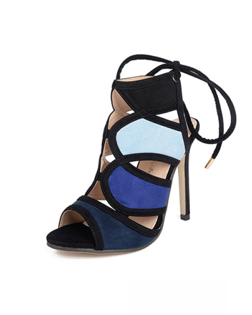 Suede Stiletto Super High Fashion Ankle Strap Sandals Suede Stiletto Super High Fashion Ankle Strap Sandals