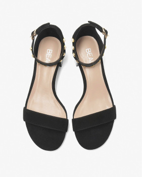 Suede sandals for women chunky leather sandals for women summer shoes #95032