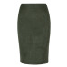 10 colors size S M L XL 2018 Women Winter Solid Suede Multi Package Hip Pencil Midi Skirt Autumn Winter Bodycon Femininas