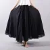 2018 Fashion Design Summer Women Skirt Linen Cotton Vintage Long Skirts Elastic Waist Boho Beige Pink Maxi Skirts Faldas Saia