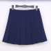 2018 High Waist Lolita Denim Pleated skirts Harajuku girls A-line Mini Sailor Skirt Large Size Japanese school uniform Skirts