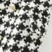 2018 Houndstooth Women Skirts Plus Size Female Double-Breasted Vintage Skirt Jupe Femme Faldas Mujer