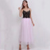 2018 Spring Fashion Womens Lace Princess Fairy Style 4 layers Voile Tulle Skirt Bouffant Puffy Fashion Skirt Long Tutu Skirts