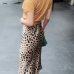 2018 Summer Vintage High Waist Skirt Leopard Print Skirts Womens Punk Rock Korean Style Boho Streetwear Jupe Femme