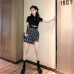 2018 Summer Women Skirt Plaid A-Line High Waist Casual Fashion Kawaii Student Skirts Whit Shorts