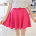 2018 Summer korean Pleated skirt sexy Skirt for Girls lady Short Skater women mini Skirt Bottoms candy colors plus styles