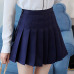 2018 korean style solid color high waist skirt plus size harajuku women mini skirts ladies sexy white skirt women summer skirts