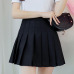 2018 korean style solid color high waist skirt plus size harajuku women mini skirts ladies sexy white skirt women summer skirts