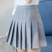 2018 korean style solid color high waist skirt plus size harajuku women mini skirts ladies sexy white skirt women summer skirts