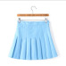 2018 korean style solid color high waist skirt plus size harajuku women mini skirts ladies sexy white skirt women summer skirts