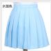 2019 High Waist Pleated Skirt  Anime Cosplay School Uniform Student Girl Pleated Skirt for Girl