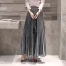 2019 Spring New Arrival High Waist Accordion Pleated Skirt Korean Style Vintage Skirt Faldas Largas Elegantes Free Shipping