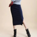 2019 Spring Summer Bodycon Skirts Women Stretchable Split Skirt Midi Slim Pencil Skirts For Women Female Knit Skirt