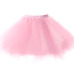 2019 Tulle Skirts Womens High Quality Elastic Stretchy Tulle Teen Layers Summer Womens Adult Tutu Skirt  Pleated Mini Skirts