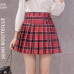 2019 Women Skirt Preppy Style High Waist Chic Stitching Skirt  Summer Student Pleated Skirt Women Cute Sweet Girls Dance Skirt