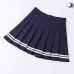 2019 high waist pleated skirts Kawaii Harajuku Skirts women girls lolita a-line sailor skirt Large Size Preppy school uniform