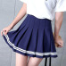 2019 high waist pleated skirts Kawaii Harajuku Skirts women girls lolita a-line sailor skirt Large Size Preppy school uniform