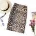 2019 summer retro leopard print office skirt high waist slim Korean version of the new elastic ladies casual sexy bag hip skirt