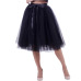 26 Colors 5 Layered 65cm Knee Length Tulle Skirt Tutu Women Skirt High Waist Pleated Skirt Cosplay Petticoat Elastic Belt Faldas