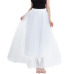 4 Layers 100cm Floor length Skirts for Women Elegant High Waist Pleated Tulle Skirt Bridesmaid Ball Gown Bridesmaid Clothing