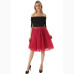 5 Layers 60cm Midi Tulle Skirt Princess  Womens Adult Tutu Fashion Clothing Faldas Saia Femininas Jupe Summer Style