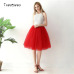 5 Layers 65cm Midi Tulle skirt Gothic High Waist Pleated skirts Womens 2019 Summer faldas jupe femme saia spodnica