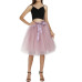 5 Layers Tulle Skirt Women 2018 Summer Ball Gown Midi Skirts Female High Waist Tutu Pleated Faldas For Women School Sun Jupe