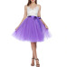 5 Layers Tulle Skirt Women 2018 Summer Ball Gown Midi Skirts Female High Waist Tutu Pleated Faldas For Women School Sun Jupe