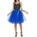 5 Layers Tulle Skirt Women 2018 Summer Ball Gown Midi Skirts Female High Waist Tutu Pleated Faldas For Women School Sun Jupe